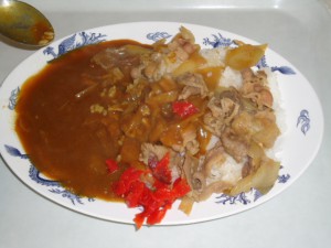 20150415牛丼カレー