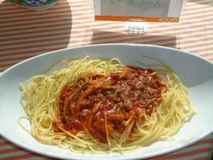 20161026本日のパスタ